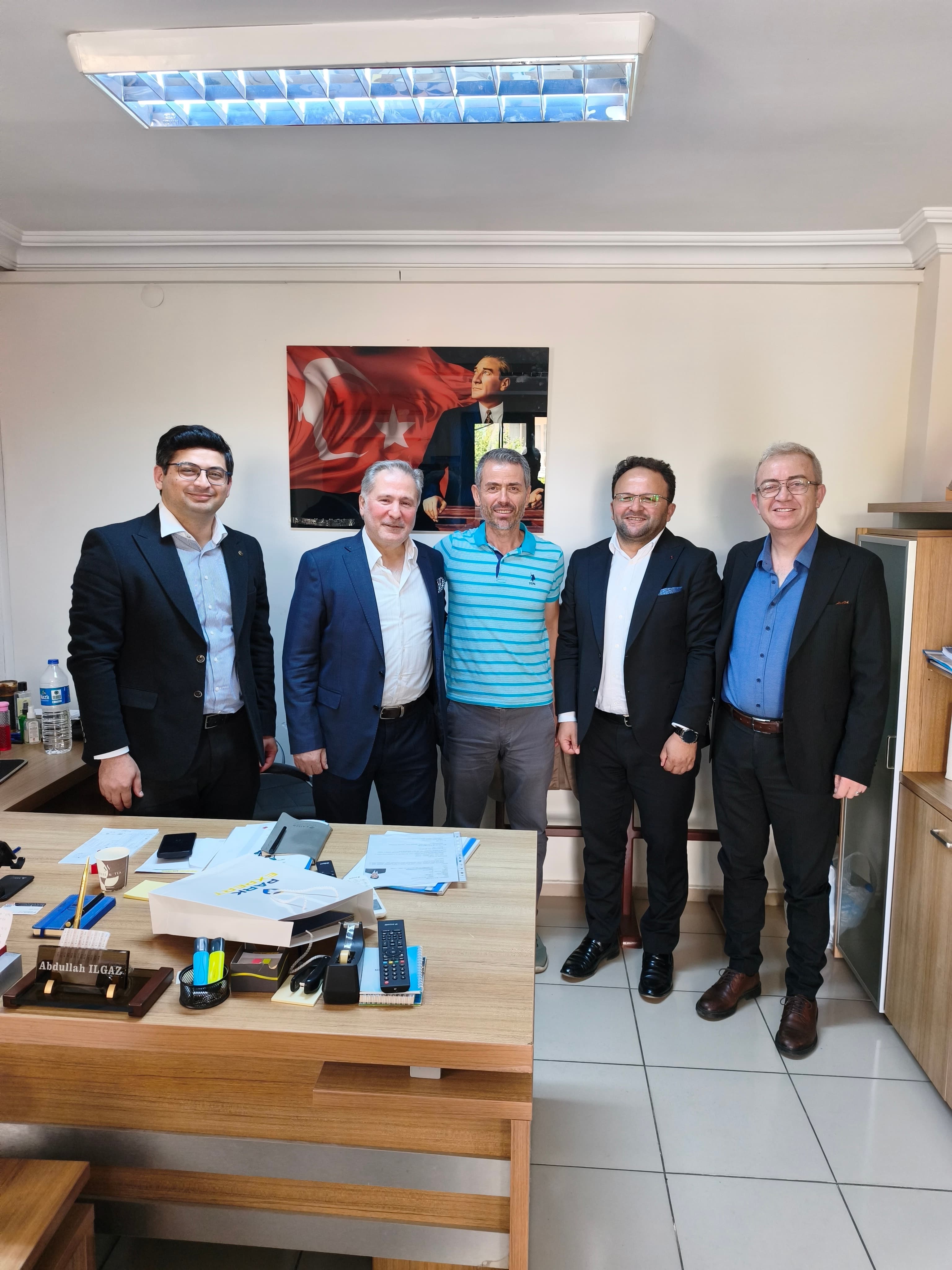 TODER'den Aydın Büyükşehir Belediyesi Ulaşım Dairesi Başkanı Abdullah Ilgaz'a Ziyaret