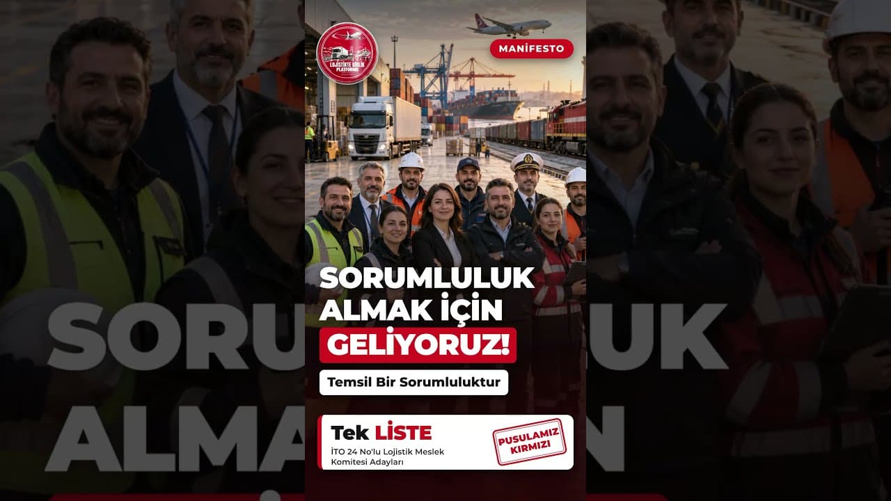 Lojistikte Birlik Platformu | İTO 24 No’lu Lojistik Meslek Komitesi Seçimi – 27 Ekim